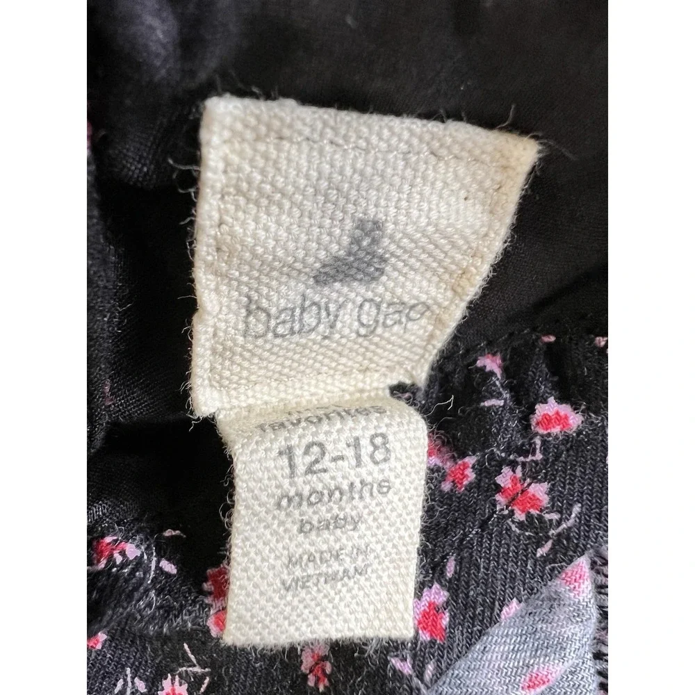 Baby Gap Floral Top Bloomers Headband Outfit‎ Two Piece Set  12-18 Months NWT